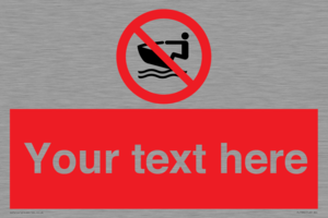 Custom No personal water craft